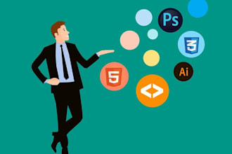 develop modern and fully responsive website development