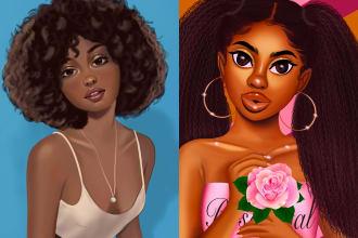 do african american illustration or character design