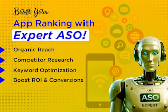 write aso optimized app description and title for your apps and games