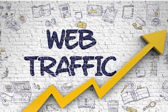 provide real traffic in your website