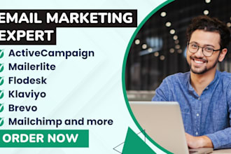 be brevo, mailchimp, flodesk, klaviyo, activecampaign expert