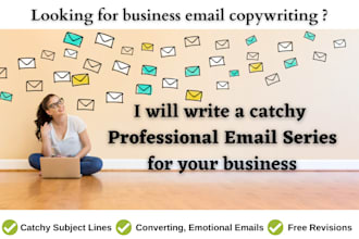 write a buzzing email series to drive sales, a drip campaign that sells