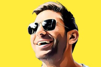 draw a cartoon avatar in less than 30 minutes