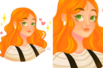 create customized portraits for you
