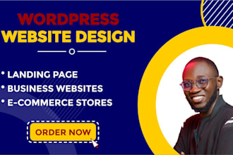 design, redesign,a wordpress website, ecommerce, using elementor pro, divi astra