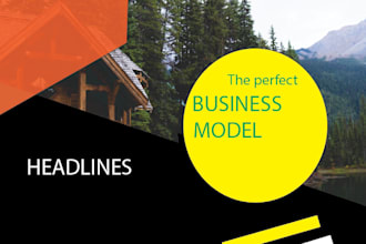 design flyer, logo and cards for your business
