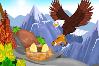 draw animal book illustrations