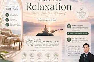 conduct an one on one relaxation session via hypnosis