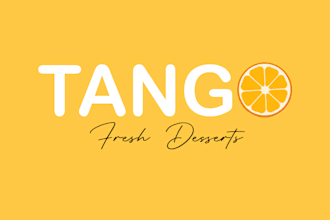 design flat creative wordmark logo for you