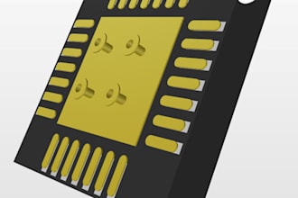 design a custom component library footprint in altium designer