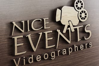 transform your logo into 3d wooden mockup