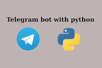 make a telegram bot in python
