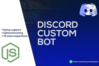 develop a custom discord bot with nodejs