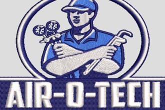 do embroidery design digitize into dst pes files in one hour