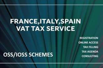 vat oss sme registration filling in   france spain italy