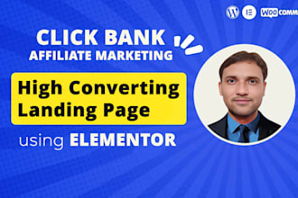 create high converting clickbank landing page