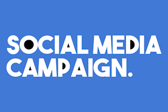 design a social media campaign poster