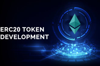 create custom smart contracts, erc20 token for you