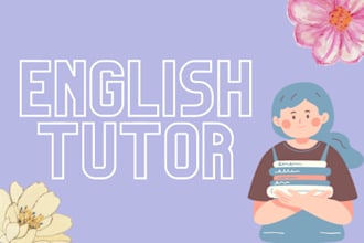 give english lessons for grade 1 to 6