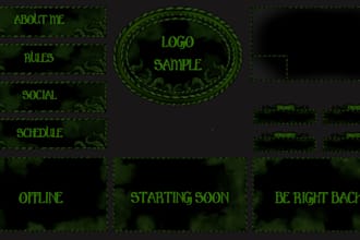 design overlays and screens for you