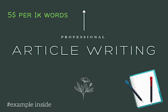 write seo friendly articles