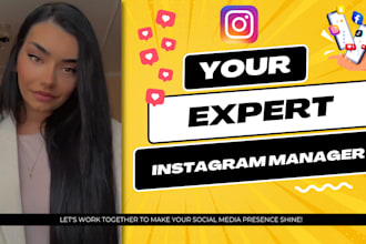 professionally manage and grow your instagram page