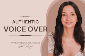 give an authentic female voice to your character