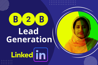do b2b lead generation via premium tools and linkedin leads