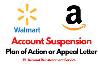 make amazon walmart plan of action for seller account suspension