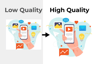 create vector illustration of website, app, icon and artwork into high quality