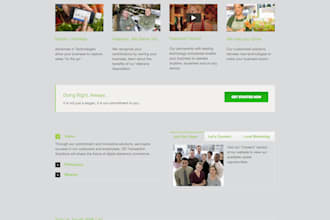 develop your new wordpress website