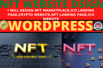 design nft website,ico landing page,nft landing page,crypto website,ico website