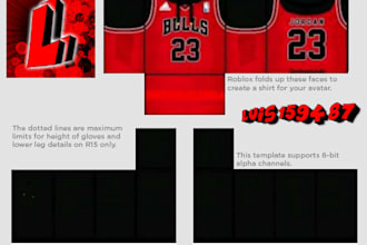 create a roblox shirt for you