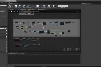 create or fix your blueprint for unreal engine 4 or 5
