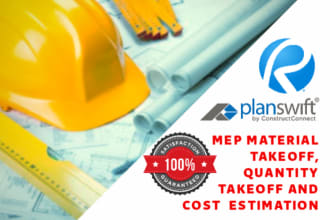 do mep metrial takeoff, quantity takeoff and cost estimate