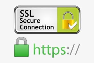 setup SSL for your website to make it more secure