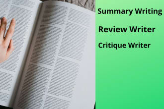 write summary, analysis, and case study of books and movies