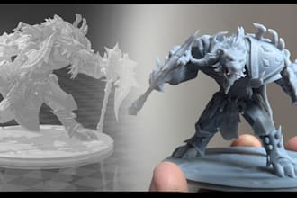 design your warcraft or fantasy oc character for printing