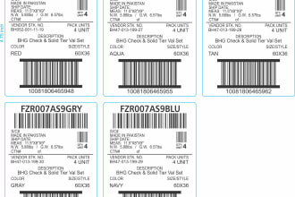 make qr code product barcode sticker design software user