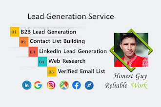 do b2b lead generation with verified contact list