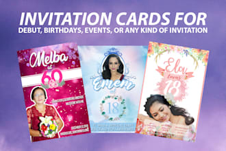 design an invitation card for your event
