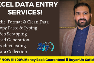 do fastest data entry, lead generation, fastest copy paste and web research