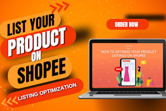 list your products on shopee