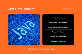 develop microservices, and web apps with spring boot
