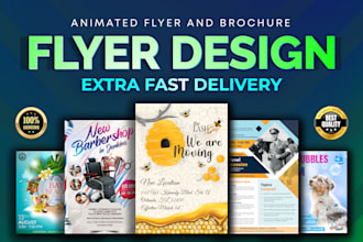 provide animated ads design, motion flyer, social media ads design, vedio ads