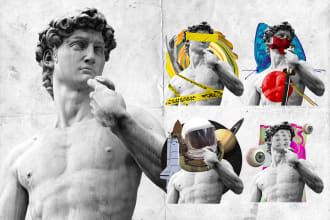 create collage avatar nft for you