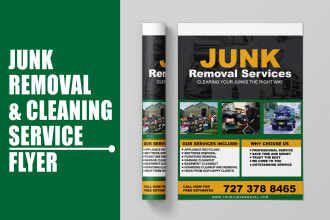 junk removal,pressure washing,lawn care,roofing,solar,cleaning flyer