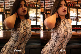 do professional editing, retouching, exposure correction with fast delivery