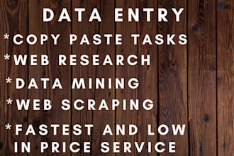 provide  fastest data entry  and in low price
