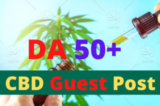 do cbd guest post on my da 50 site